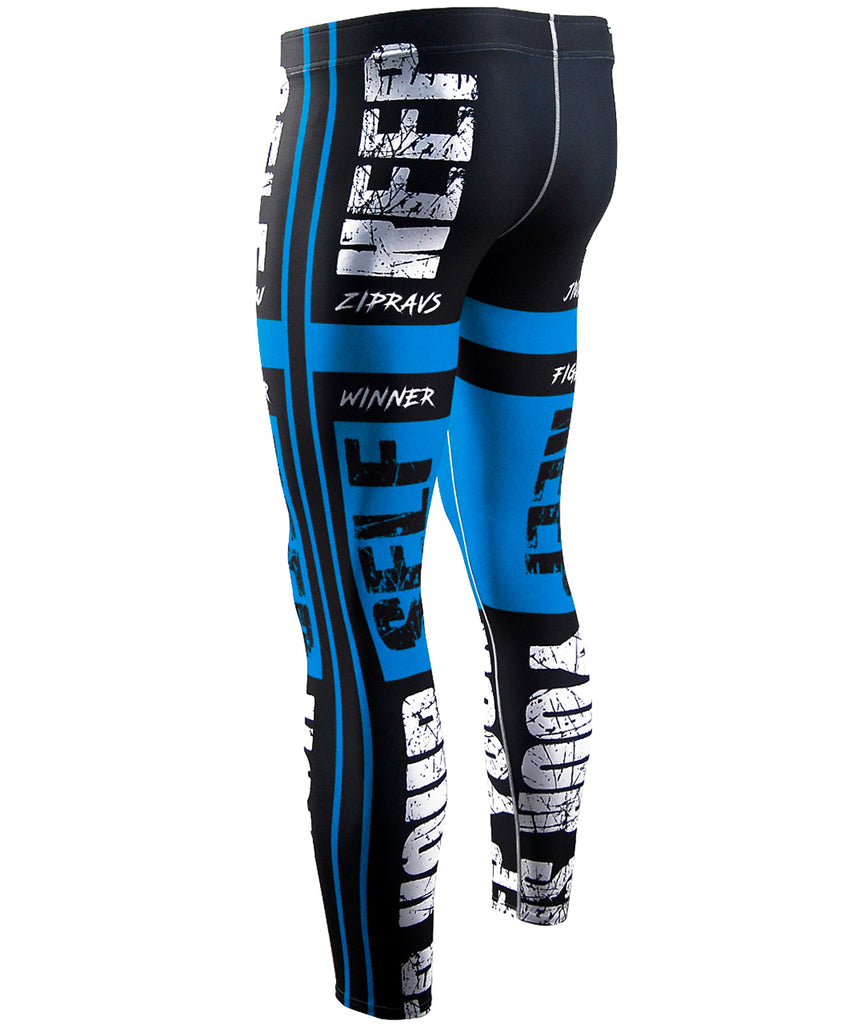Compression Pants Gym Workout Men Tights BJJ Wear MMA Fight, 42% OFF